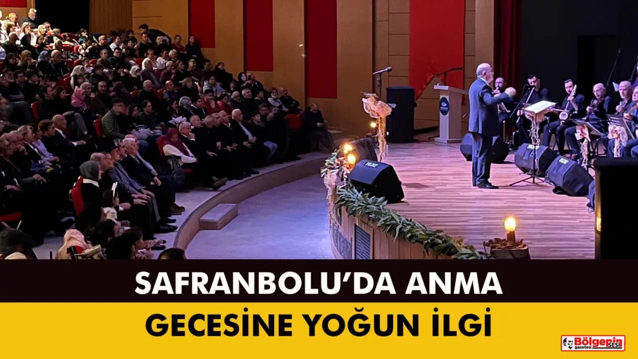 Sadi Yaver Ataman Safranbolu'da Anıldı