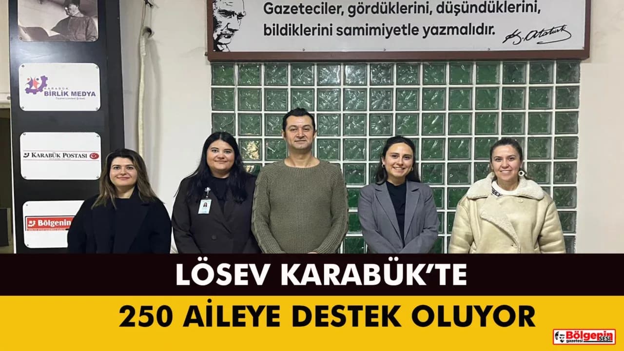 KARABÜK’TE LÖSEV DAYANIŞMASI