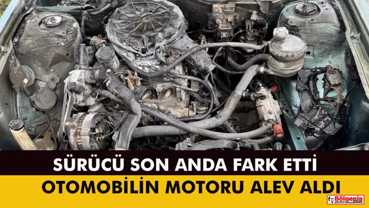 Karabük'te seyir halindeki otomobilde çıkan yangın söndürüldü