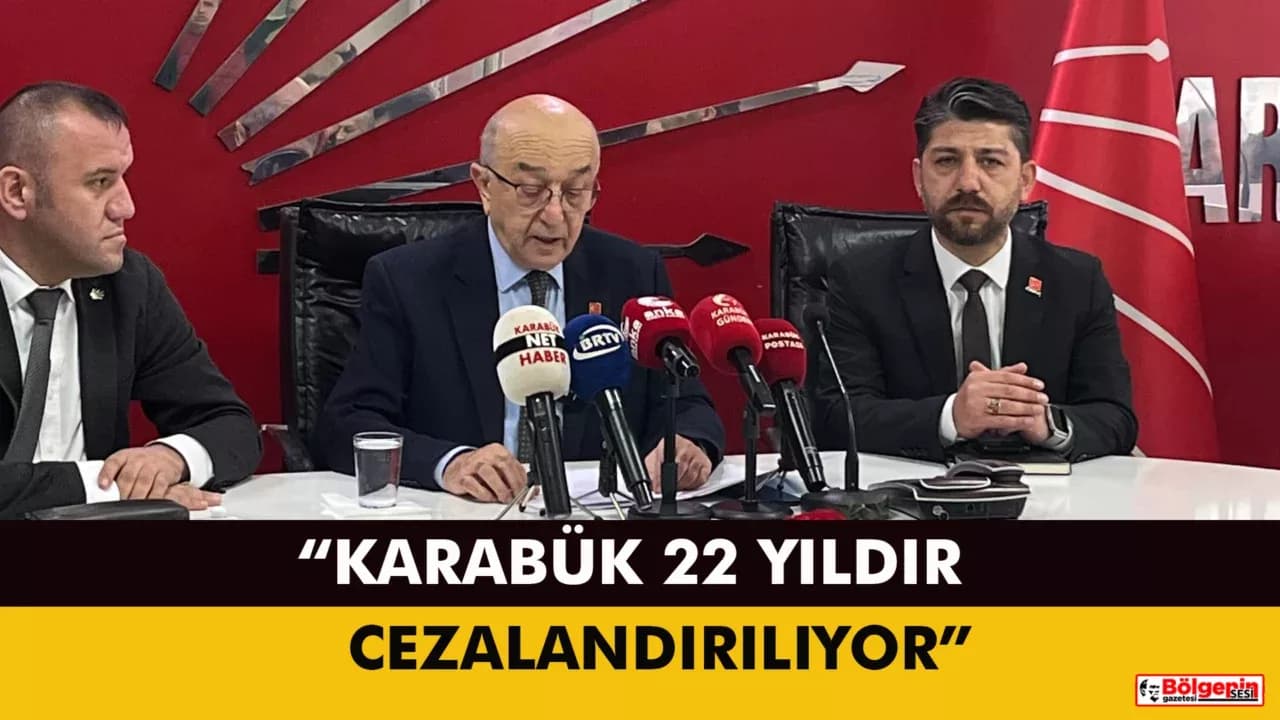 CHP İL BAŞKANI YAŞAR: “KARABÜK’TE RANDEVU ÇİLESİ KADER DEĞİLDİR”
