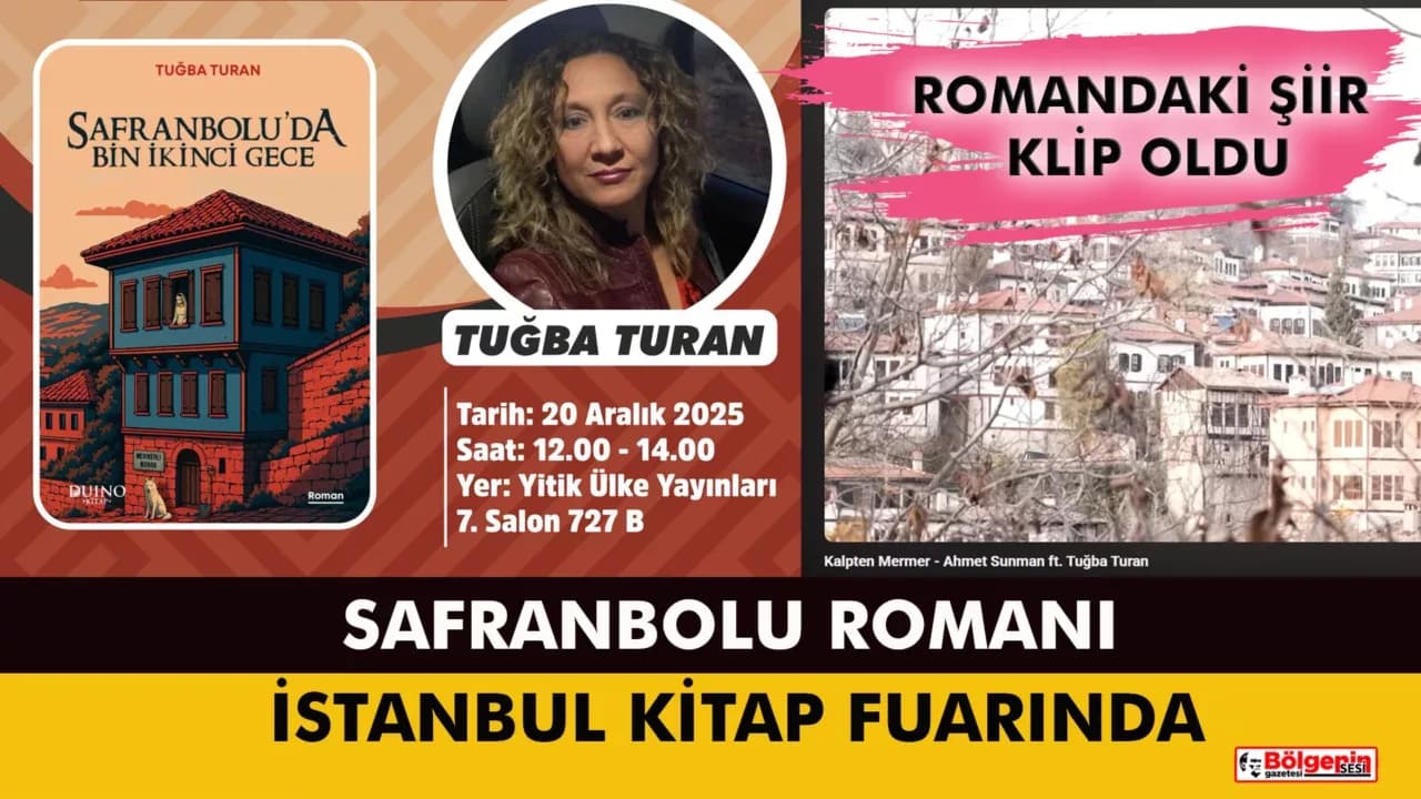 SAFRANBOLU ROMANI KİTAP FUARINDA