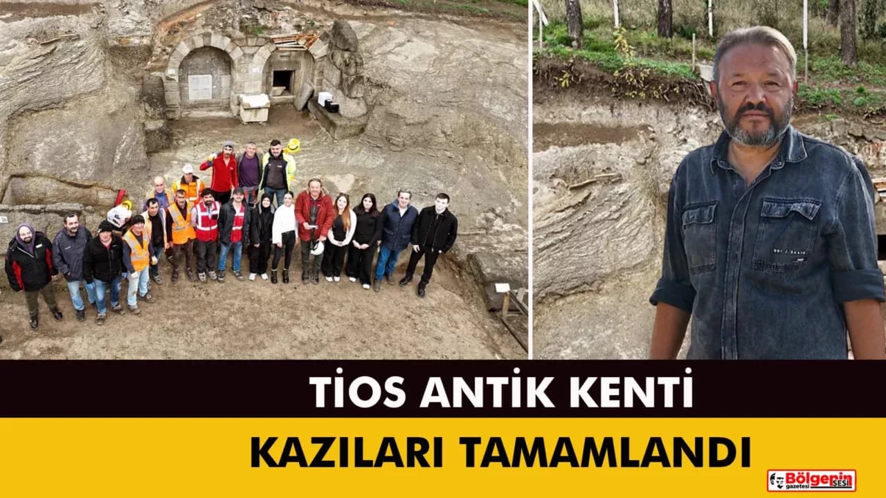 Tios Antik Kentinde 5 yıl devam eden kazılar tamamlandı
