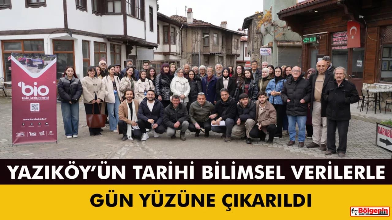 Bilim Şehirle Buluştu: Yazıköy’de Tarihi ve Kültürel Miras Ele Alındı