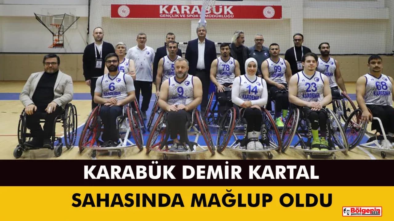 Karabük Demir Kartal, sahasında mağlup oldu