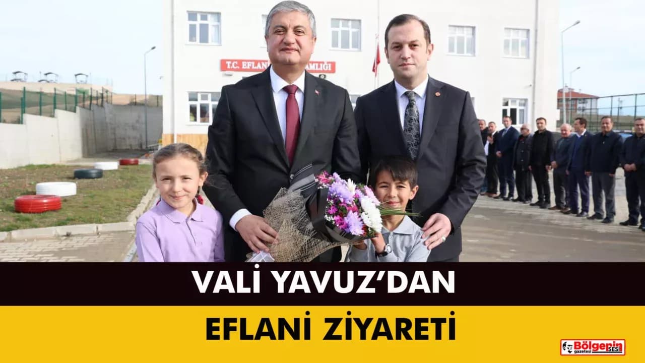 Vali Yavuz'dan Eflani Kaymakamı Bulut'a Ziyaret