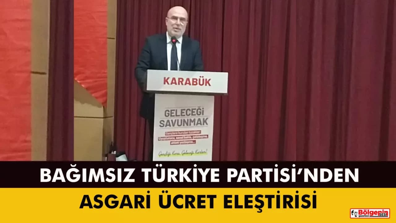 BTP İl Başkanı Danakol'dan Asgari Ücret Yorumu