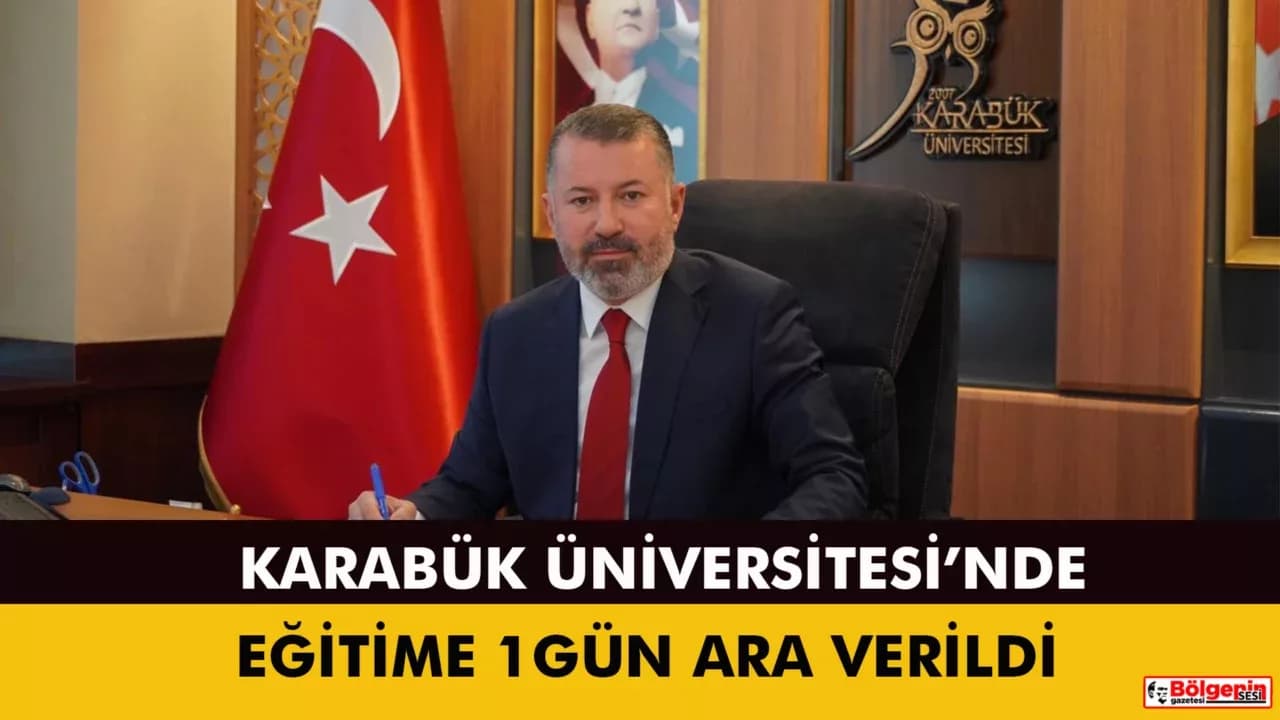 Karabük'te üniversite öğrencilerine kar tatili