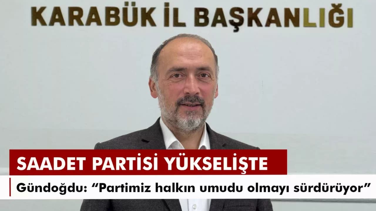 Saadet Partisi, üye sayısını en hızlı artıran Parti oldu