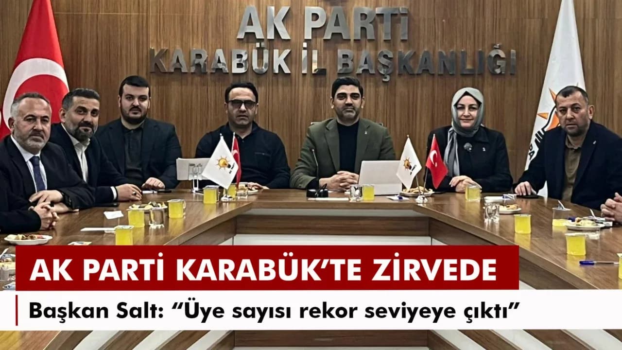 AK PARTİ KARABÜK'TE ZİRVEDE!