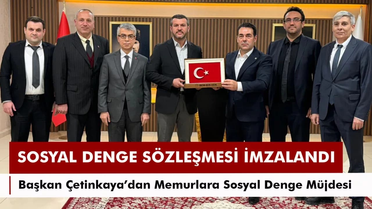 Karabük Belediyesi’nde Sosyal Denge Sözleşmesi İmzalandı