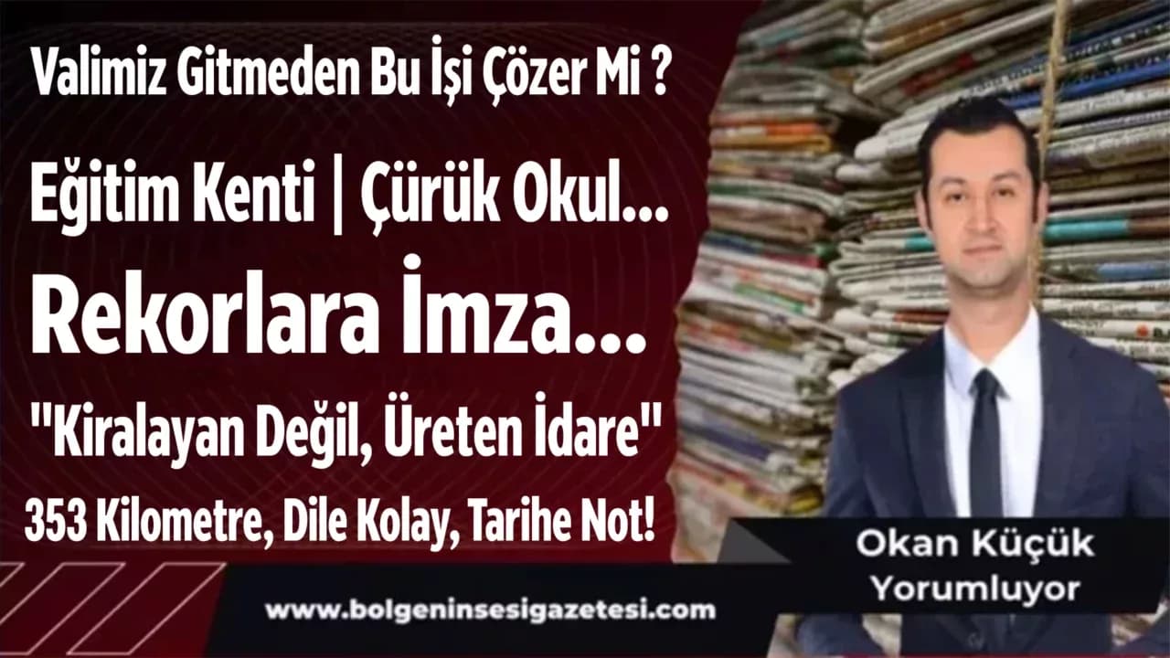 Valimiz Gitmeden Bu İşi Çözer Mi ?