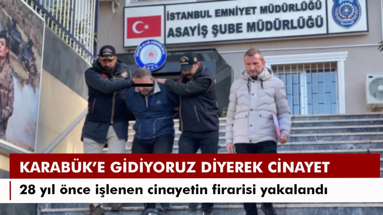 60 yıl 6 ay hapis cezası bulunan firari hükümlü Sancaktepe’de yakalandı