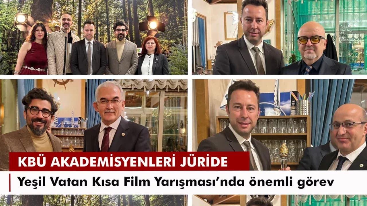 KBÜ akademisyenleri yeşil vatan jürisinde