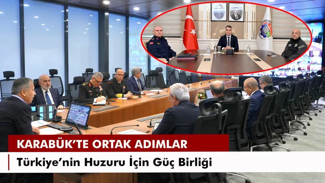 Karabük’te Türkiye’nin Huzuru İçin Güç Birliği