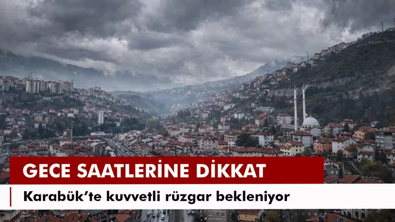 Batı Karadeniz'in iç kesimlerinde kuvvetli rüzgar uyarısı