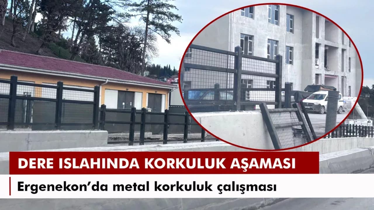 Ergenekon’da metal korkuluk çalışması