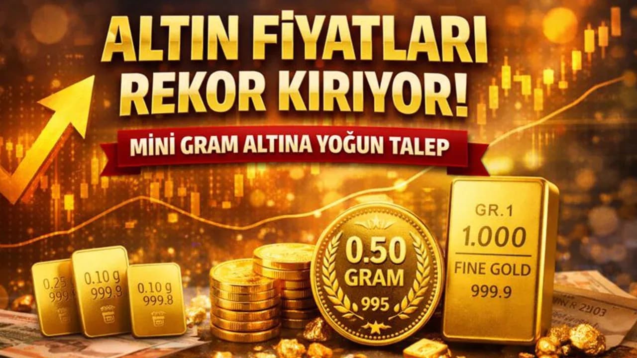 Karabük'te kuyumcularda mini altınlar rağbet görüyor
