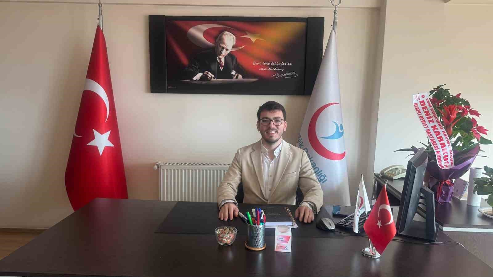 Dr. Fırat Karakurt, Alaplı İlçe Sağlık Müdürü oldu
