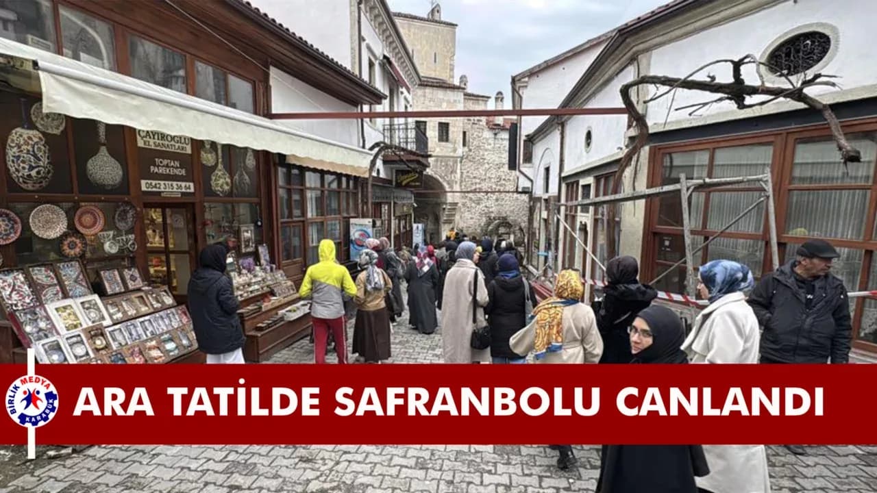 Ara tatilin son günlerinde tarihi ilçede hafta sonu hareketliliği