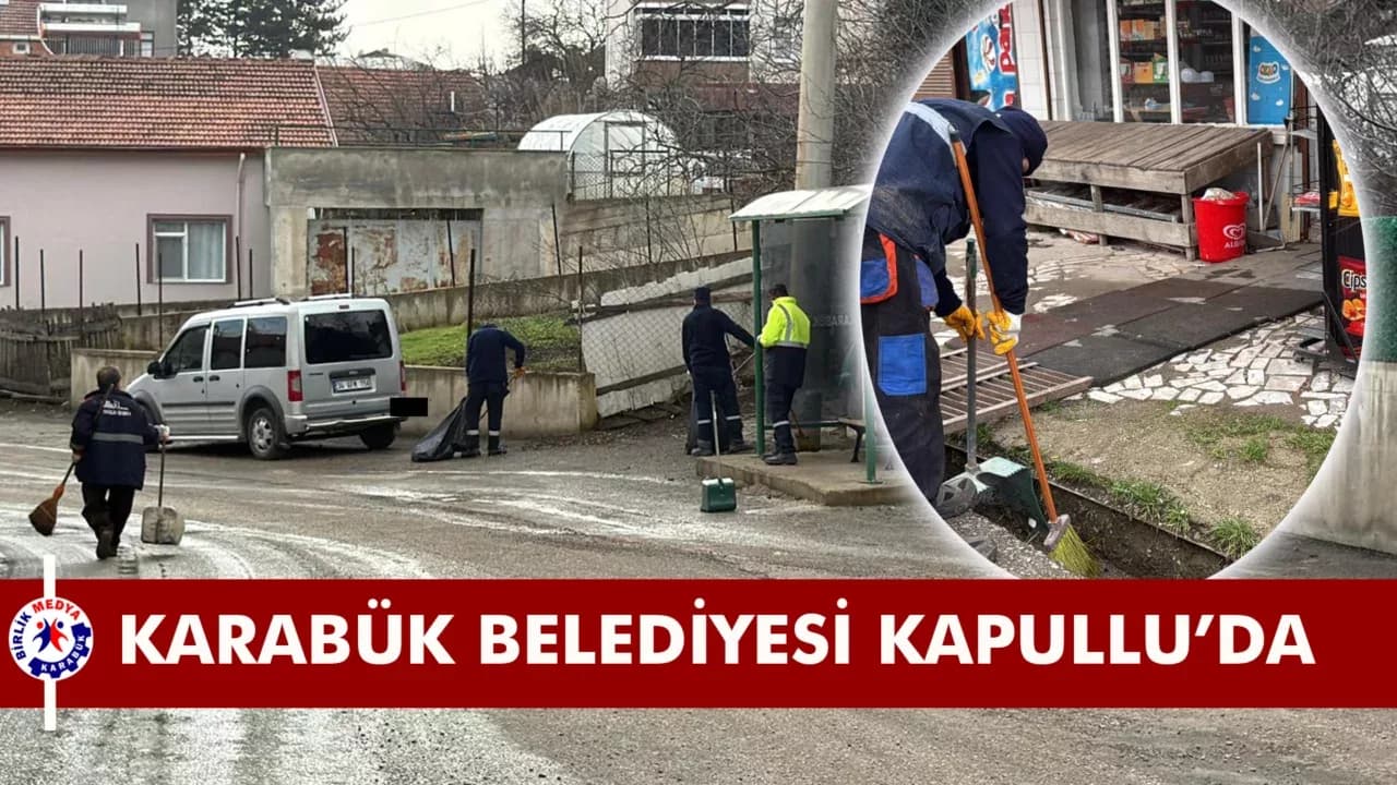 Karabük Belediyesi Kapullu Mahallesi’nde Çalışmalarını Sürdürüyor