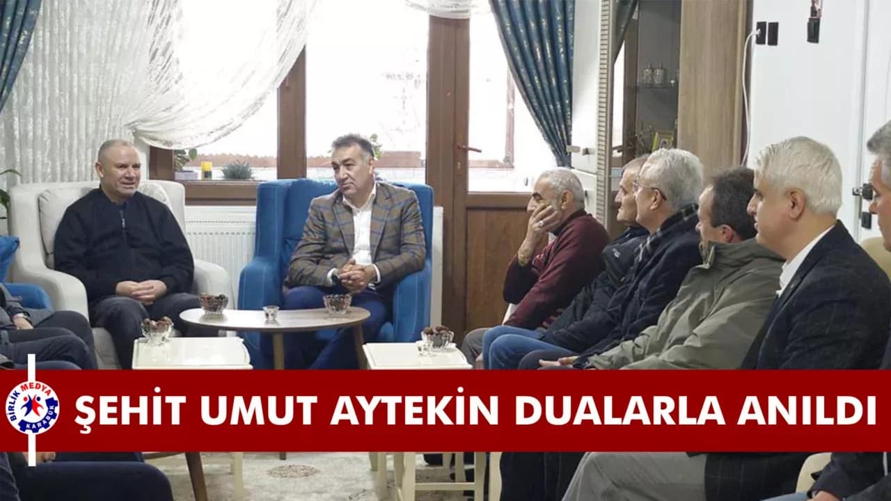Fırat Kalkanı şehidi Aytekin sene-i devriyesinde dualarla anıldı
