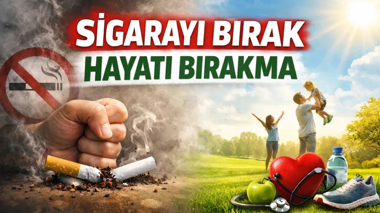 Sigarayı bırak hayatı bırakma