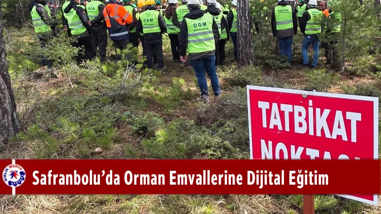 Orman emvallerinde kalite ve dijitalleşme eğitimi