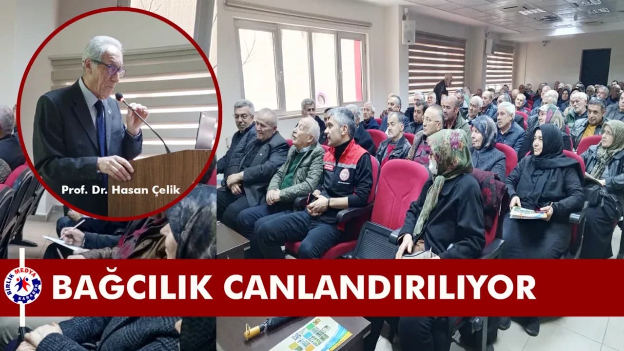 Karabük’te bağcılık eğitimi verildi