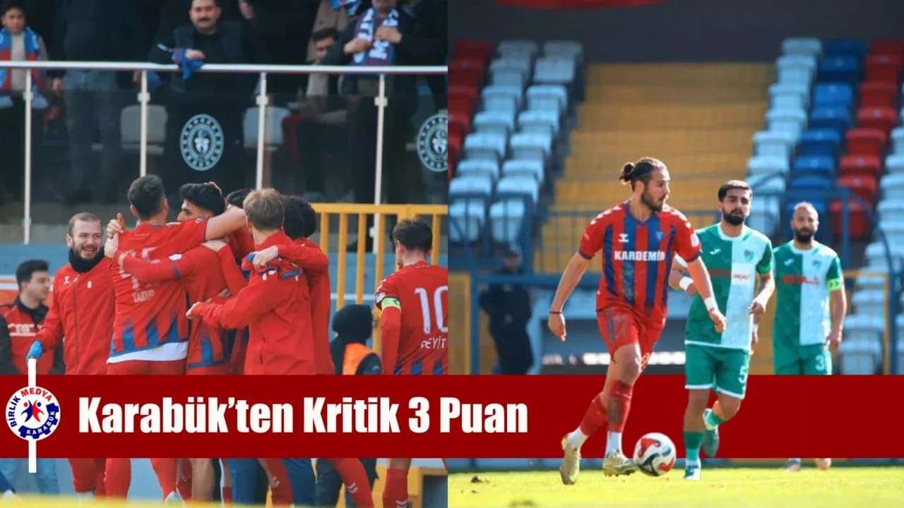 TFF 3. Lig: Karabük İdman Yurdu: 1 - Amasyaspor FK: 0