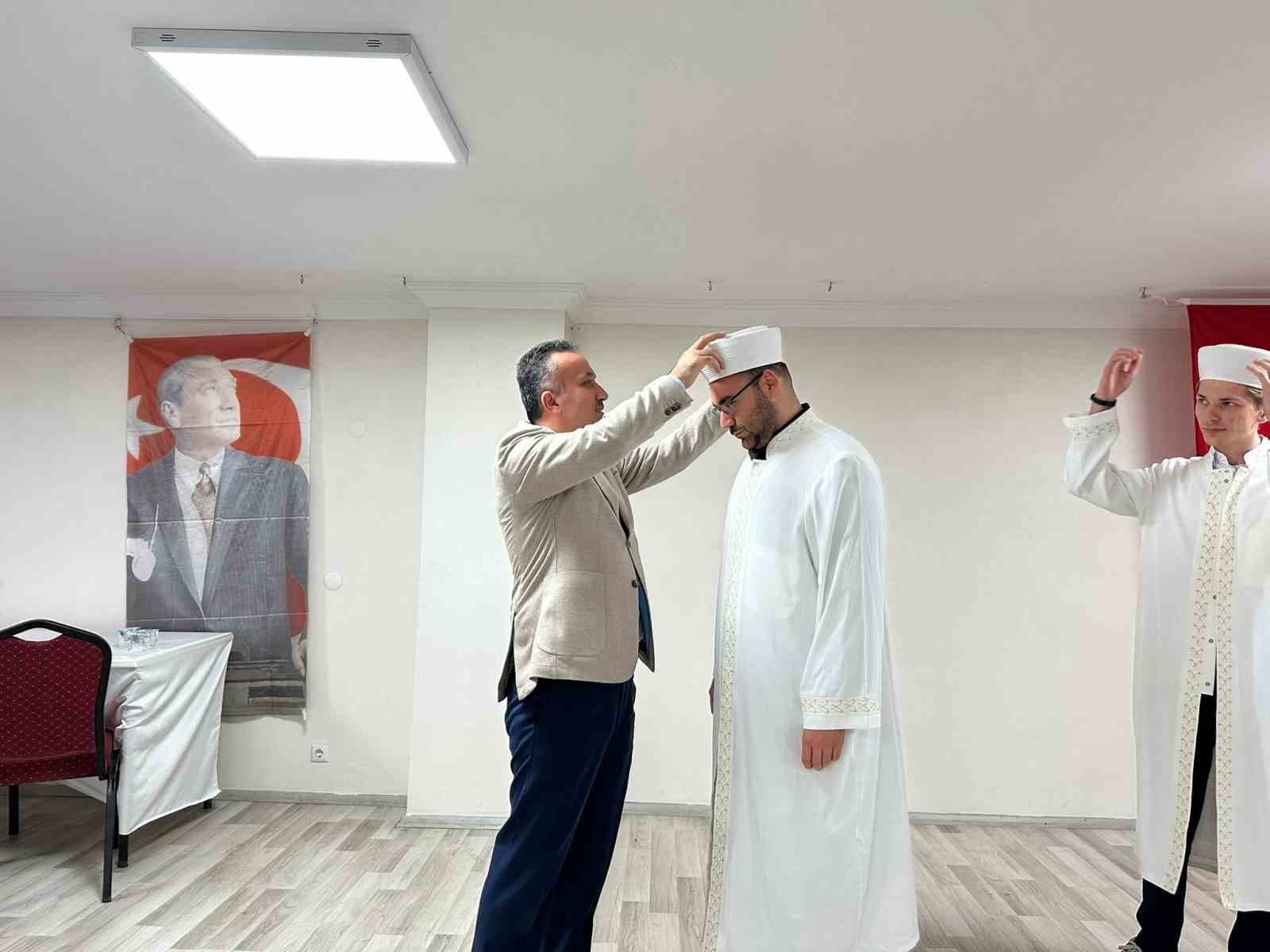 Diyanetin atadığı 5 yeni imam göreve başladı