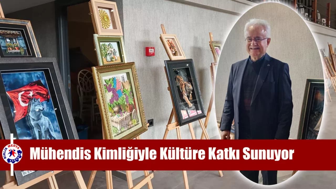 Karabük'te mühendis kimliğiyle kültüre katkı sunuyor