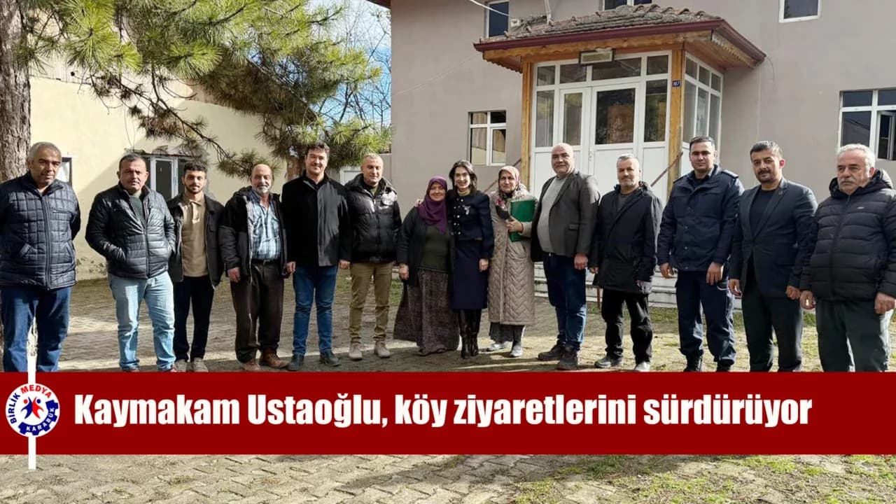 Eskipazar Kaymakamından köy ziyaretleri