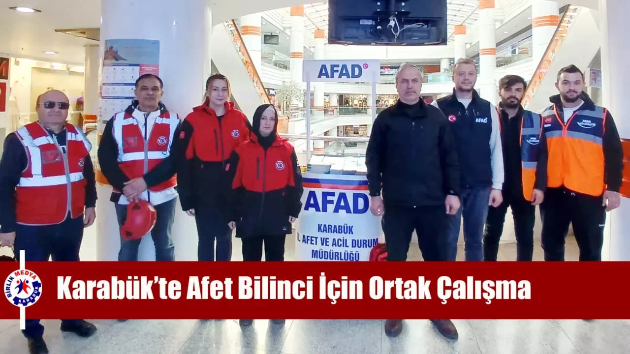 Karabük’te Deprem Haftası’nda Farkındalık Seferberliği