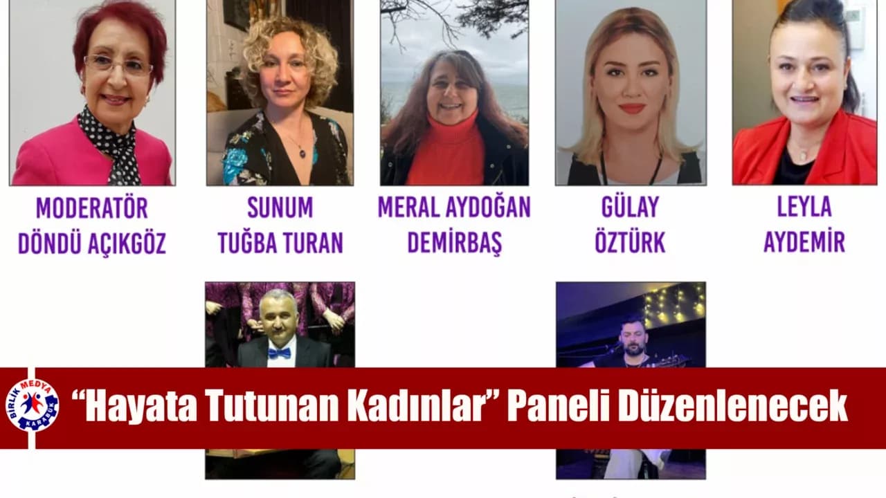 Karabük’te “Hayata Tutunan Kadınlar” Paneli Düzenlenecek