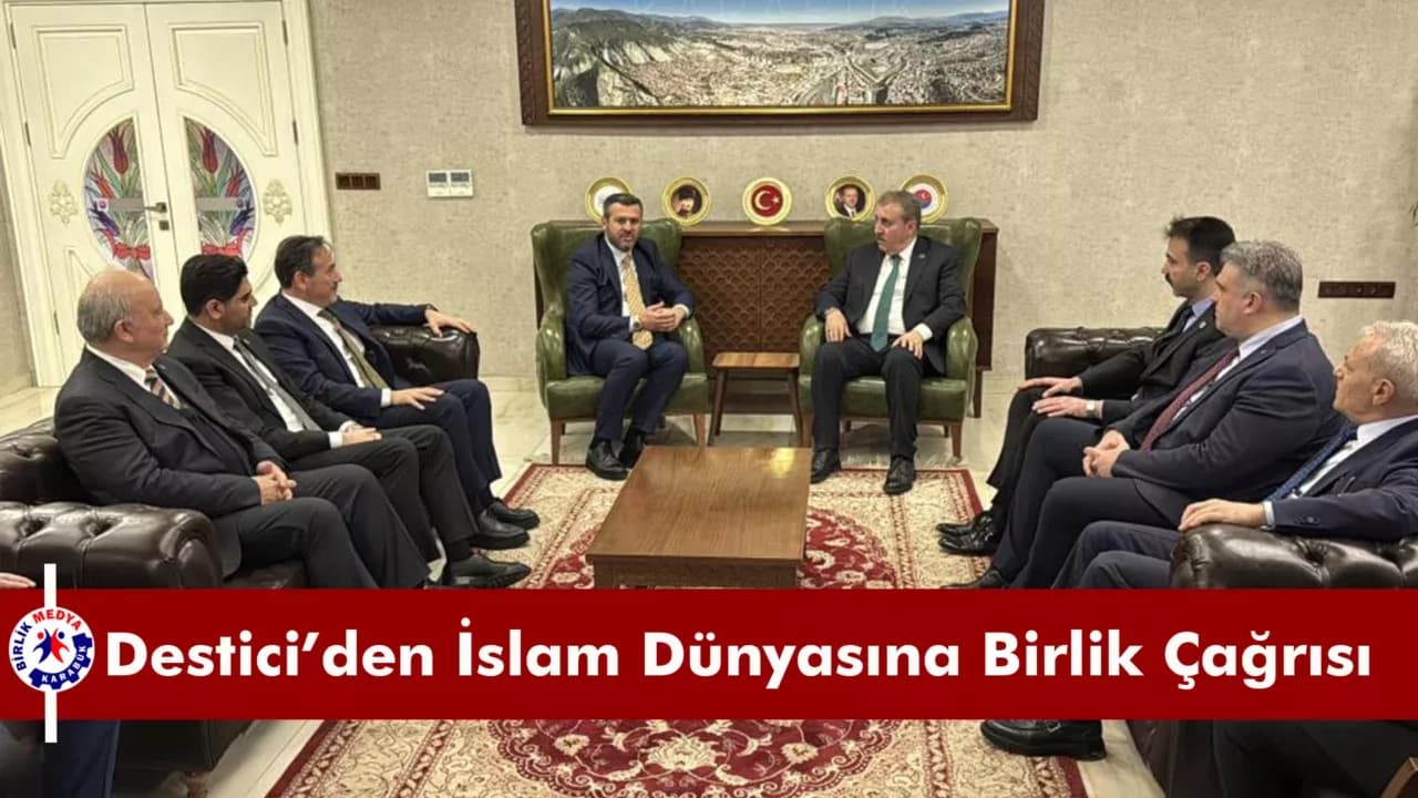 BBP Genel Başkanı Destici: "Trump ve Netenyahu gibi liderler dünya tarihinden silinmelidir"