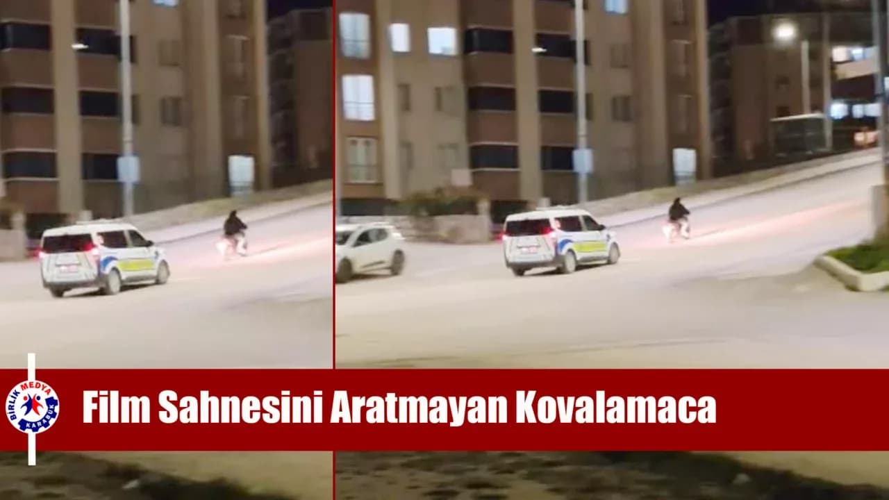 'Dur' ihtarına uymayan motosikletli izini kaybettirdi