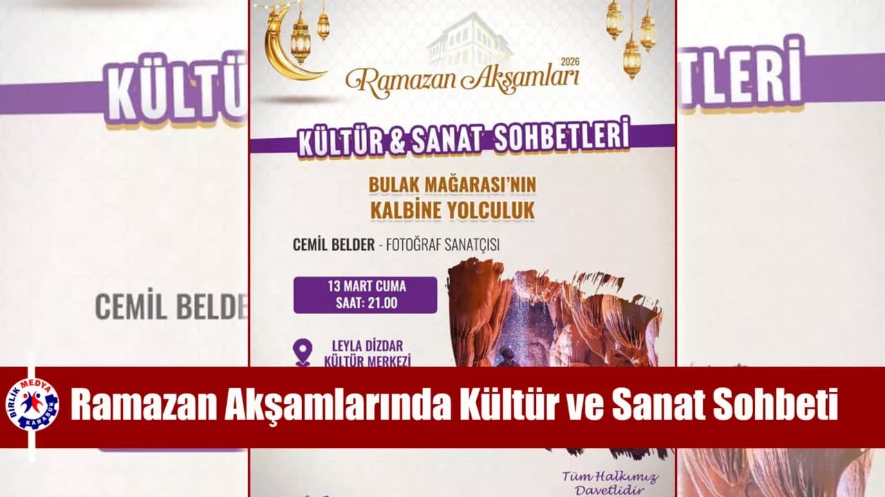 Safranbolu’da Ramazan Akşamlarında Kültür ve Sanat Sohbeti