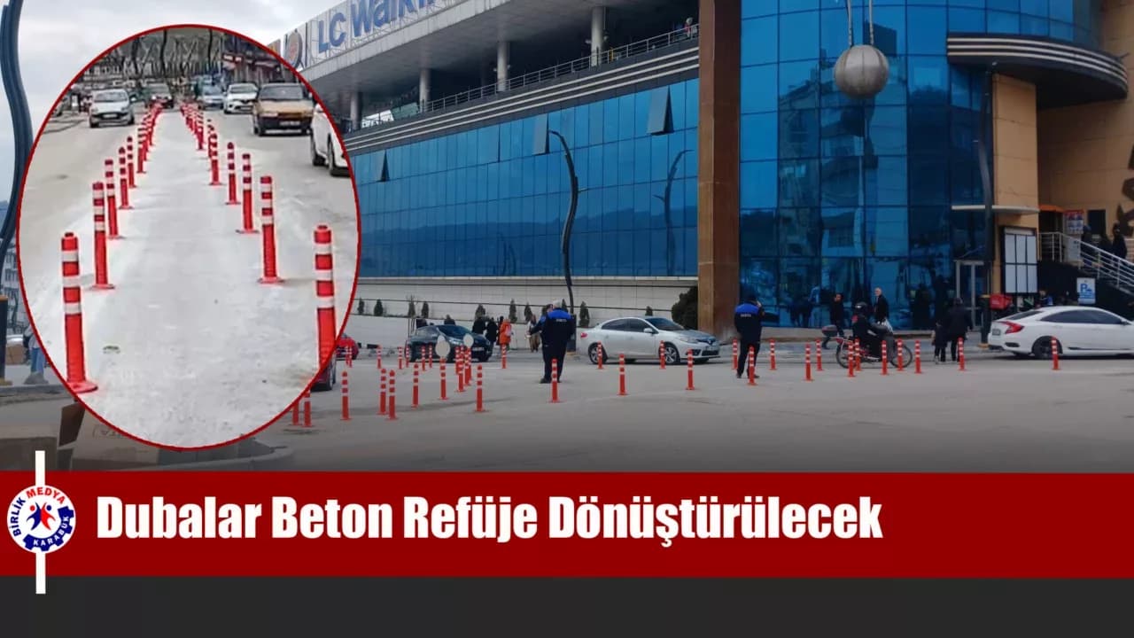 Karabük Albay Karaoğlanoğlu Caddesi'nde refüj yapılacak