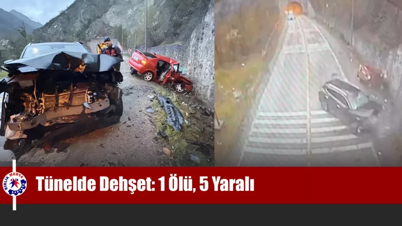 Karabük’te feci kaza: 1 ölü, 5 yaralı