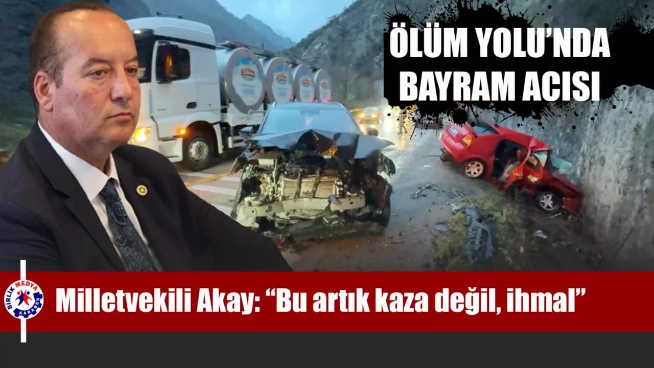 Karabük Yenice Yolu'nda Bayram Acısı