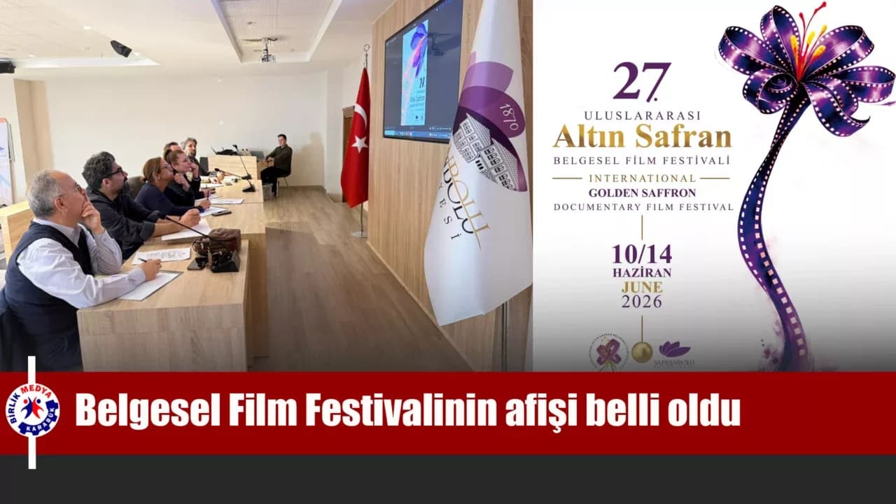 27. Uluslararası Altın Safran Belgesel Film Festivalinin afişi belli oldu