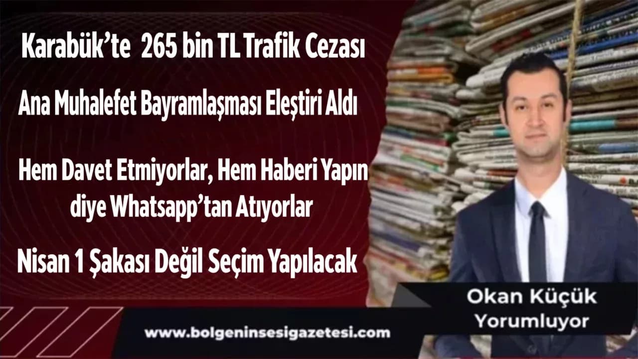 Karabük’te  265 bin TL Trafik Cezası