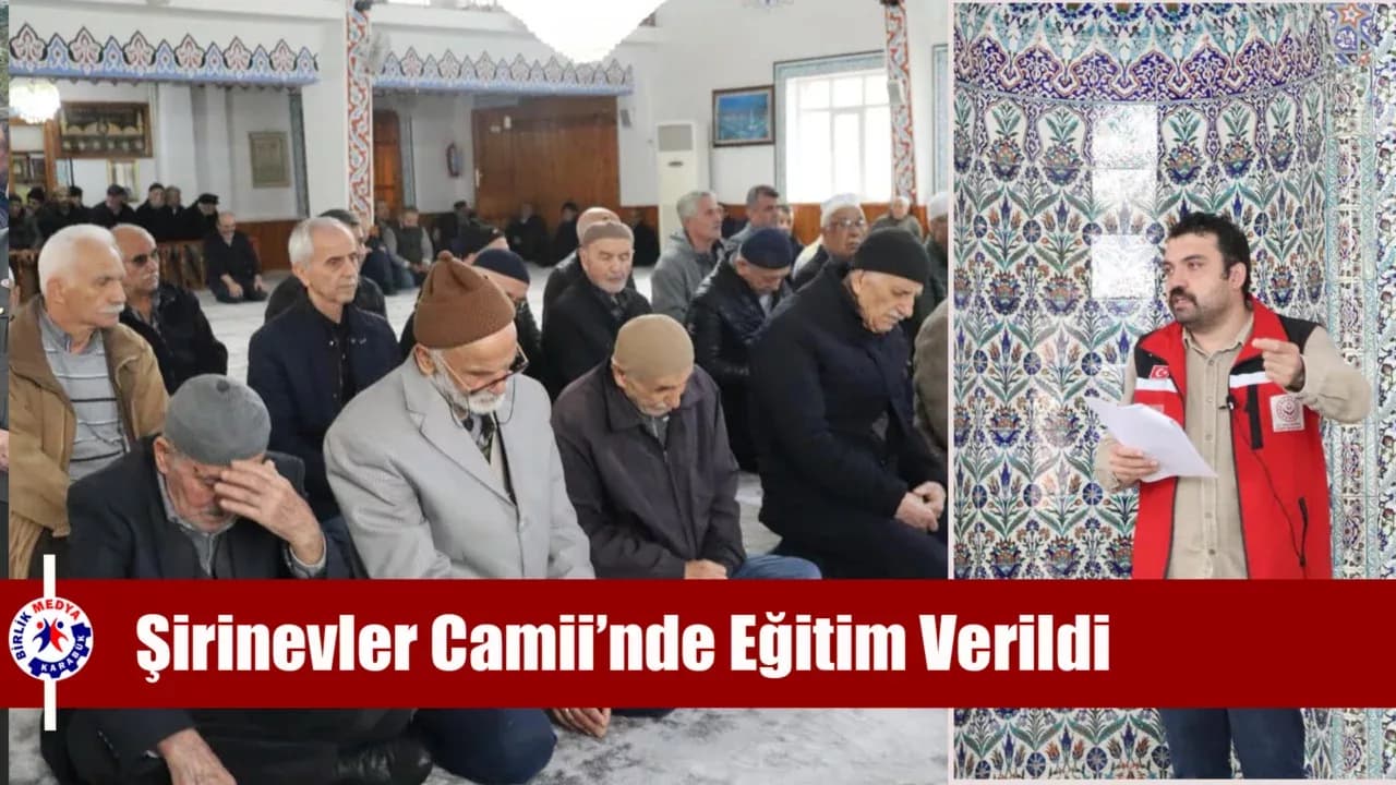 Karabük’te Yaşlılara“Yaşlı Sağlığı”Eğitimi