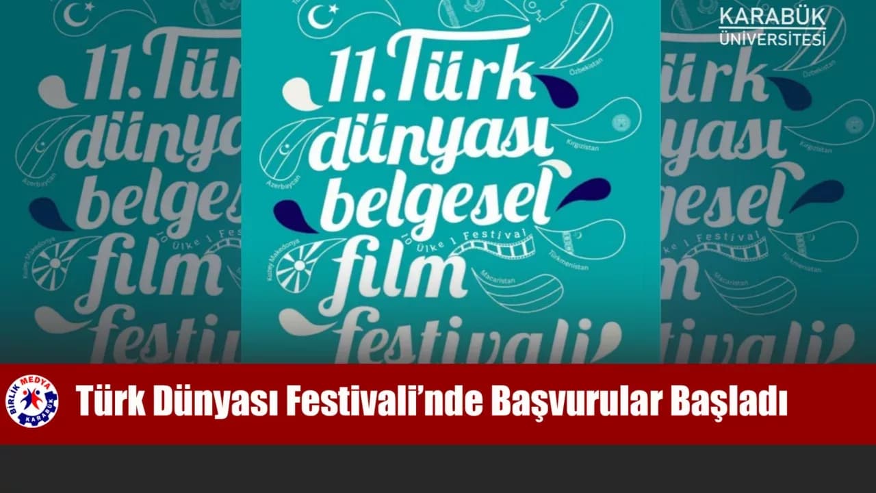 KBÜ'nün Paydaşı Olduğu Türk Dünyası Belgesel Film Festivali’nde Başvurular Başladı