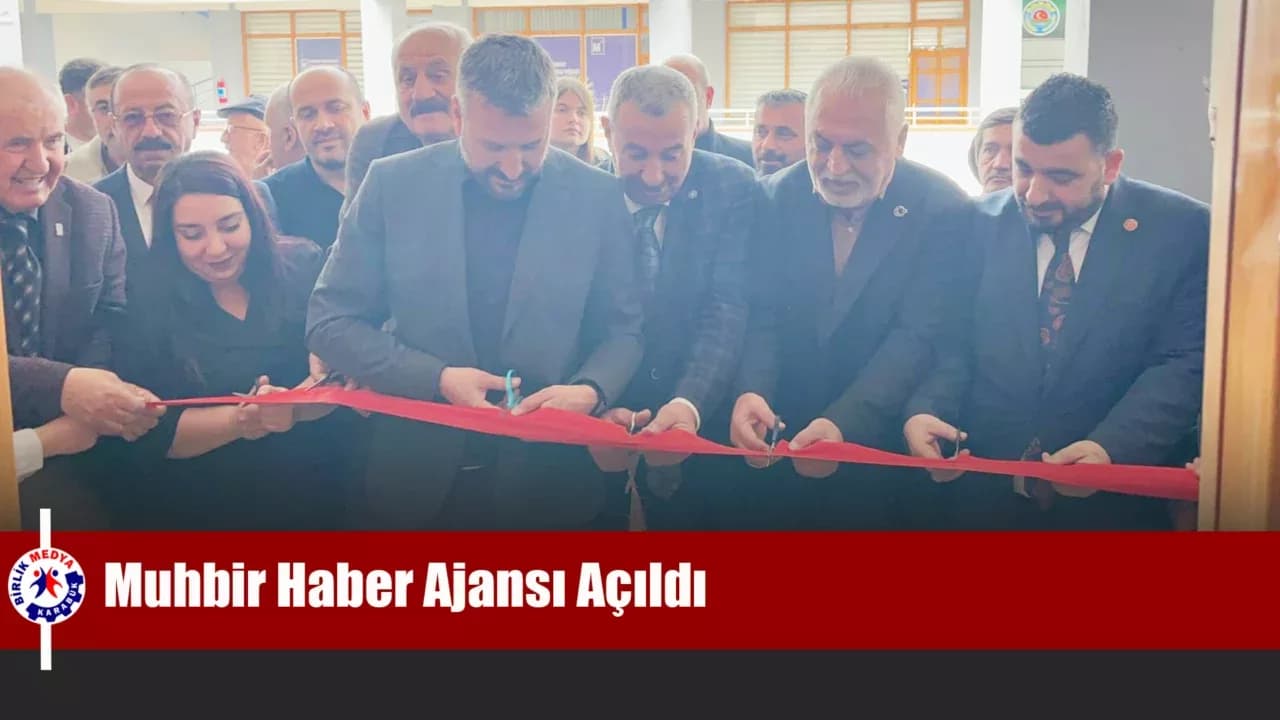 Karabük’te Yerel Basına Yeni Soluk: Muhbir Haber Ajansı Açıldı