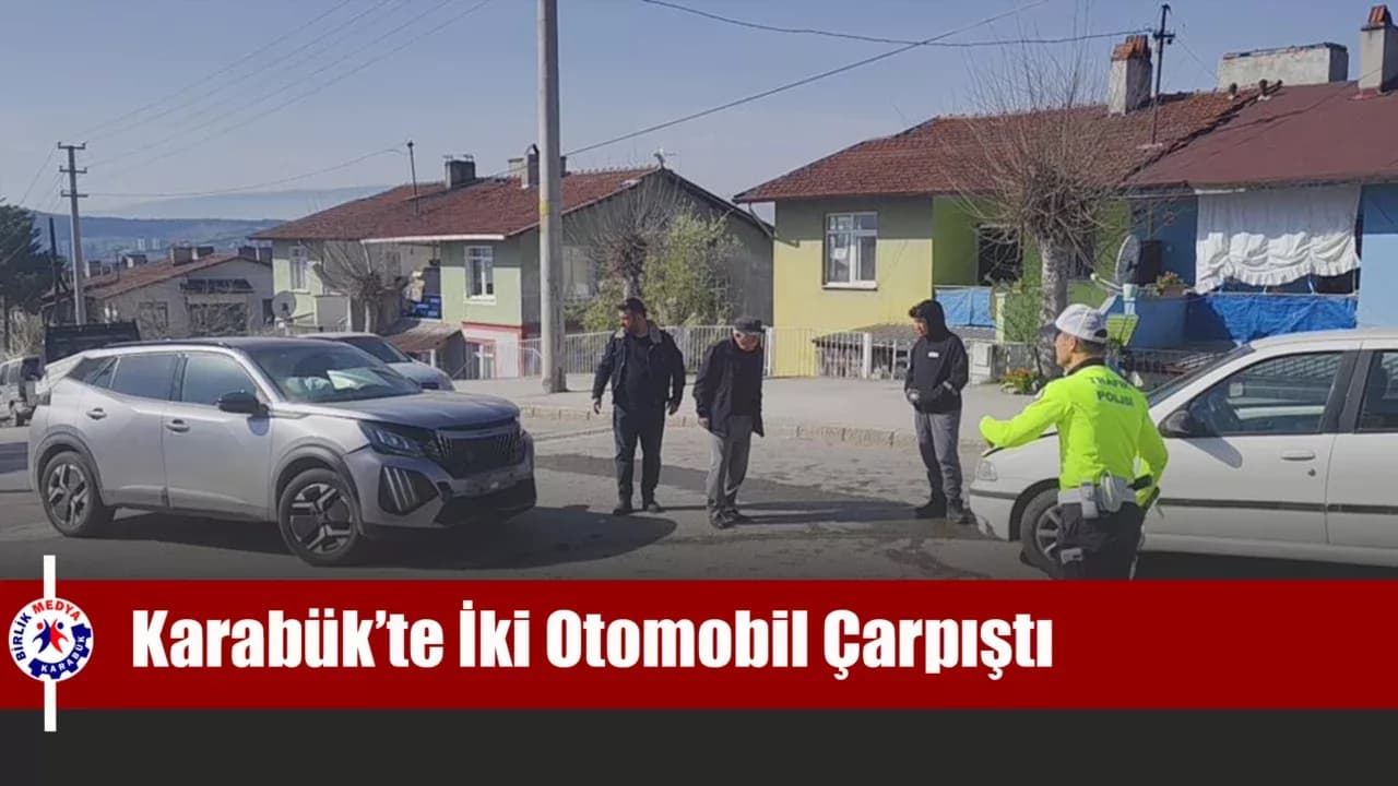 İki otomobilin çarpıştığı kazada 3 kişi yaralandı