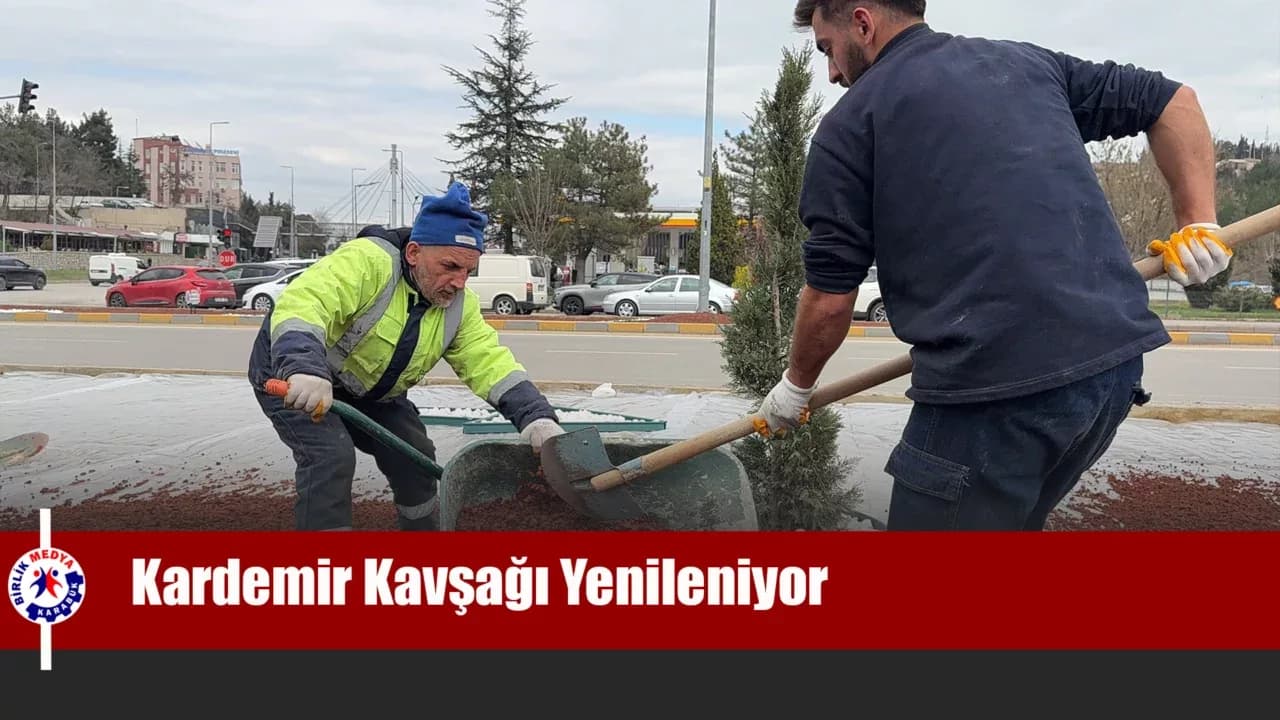 Karabük Belediyesi Şehre Estetik Dokunuşlarını Sürdürüyor