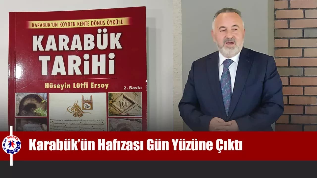 Hüseyin Lütfi Ersoy’un “Karabük Tarihi” Eseri Tanıtıldı