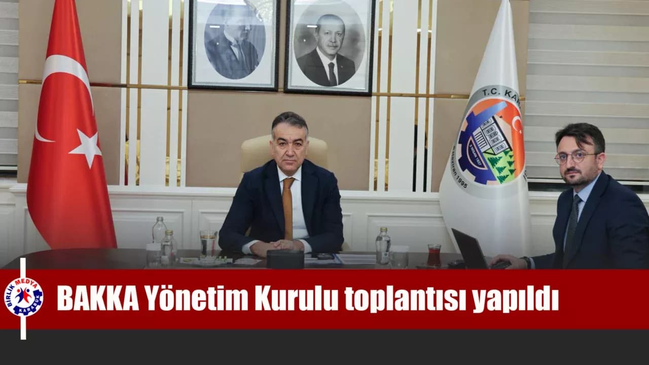 BAKKA Yönetim Kurulu Toplantısı Çevrim İçi Gerçekleştirildi