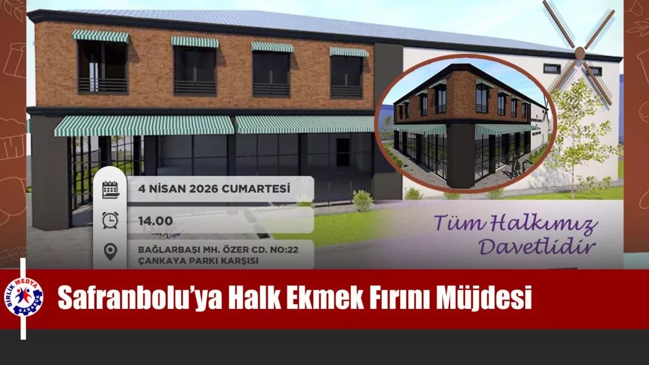 Safranbolu Belediyesi’nden Halk Ekmek Fırını İçin Temel Atma Töreni